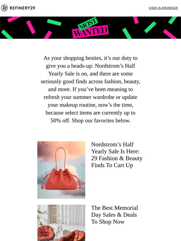 If you shop one sale this MDW, make it this one