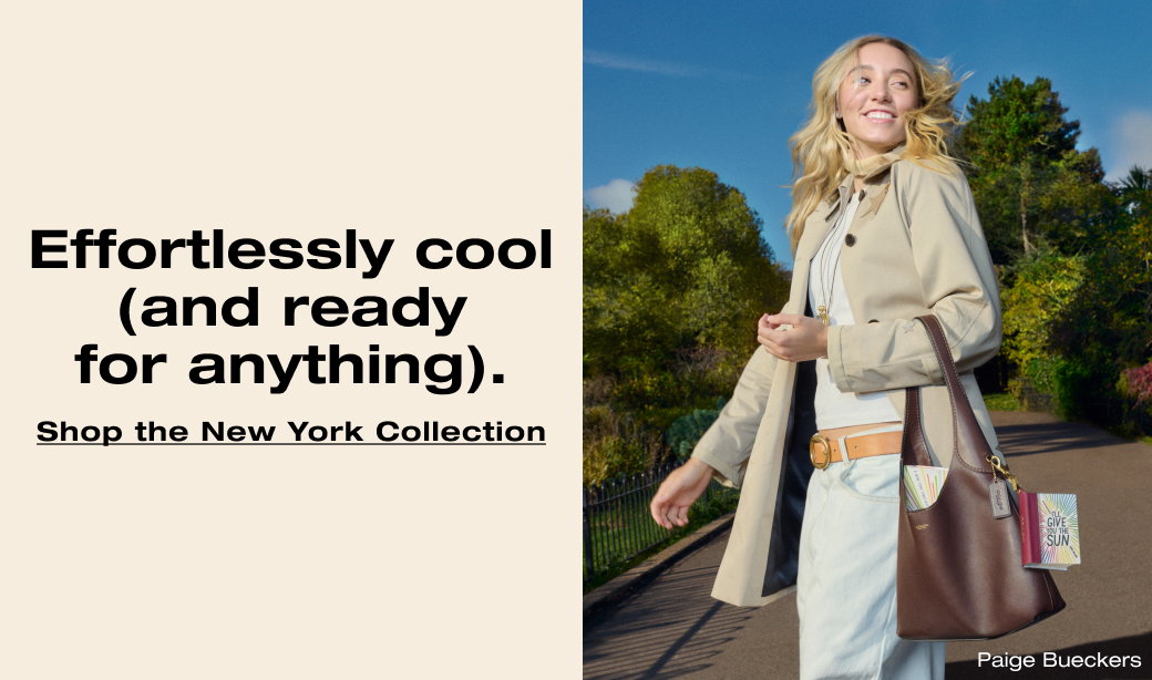 Effortlessly cool (and ready for anything).Shop the New York Collection