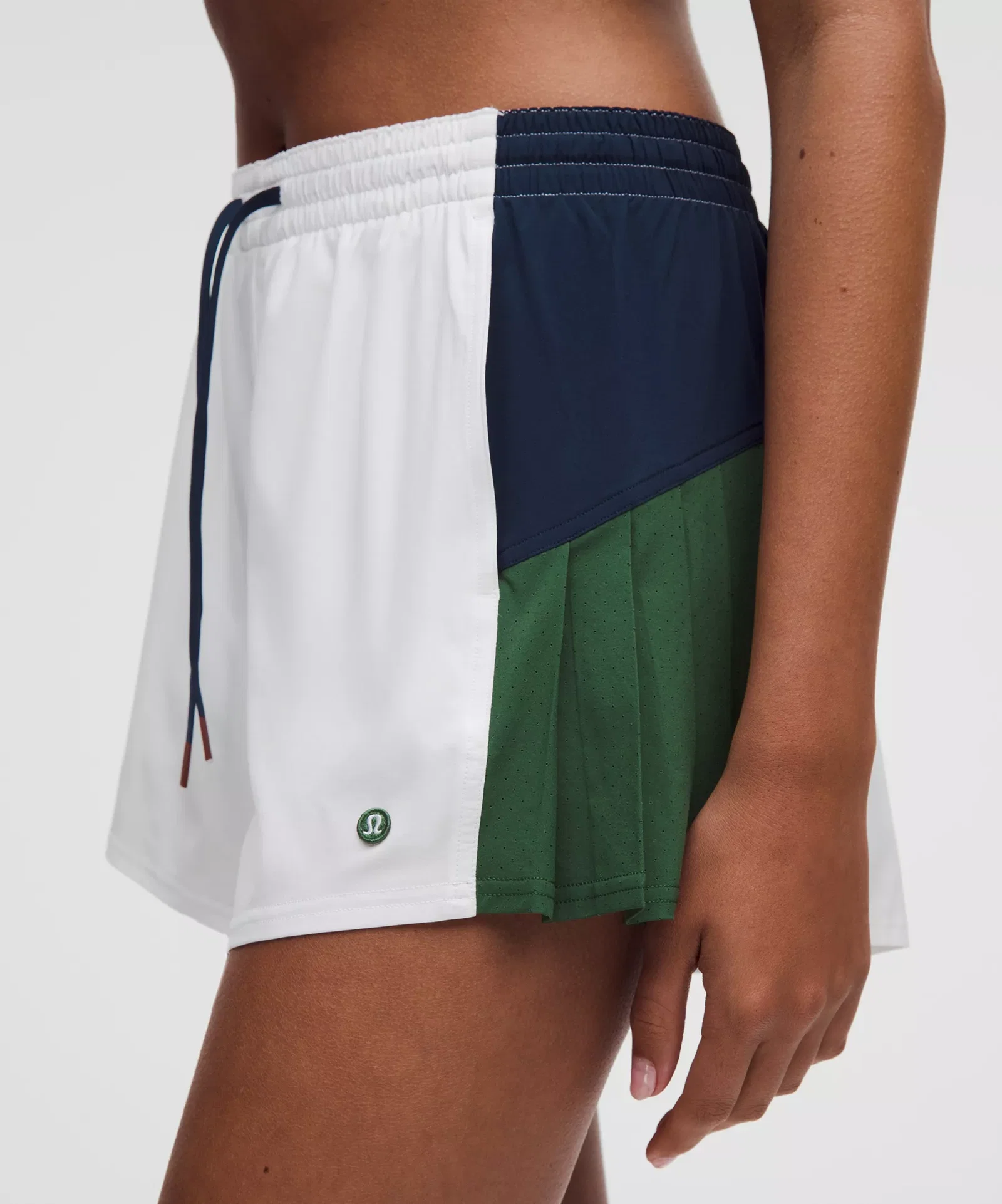 Court Champ Side-Pleat High-Rise Tennis Short 3
