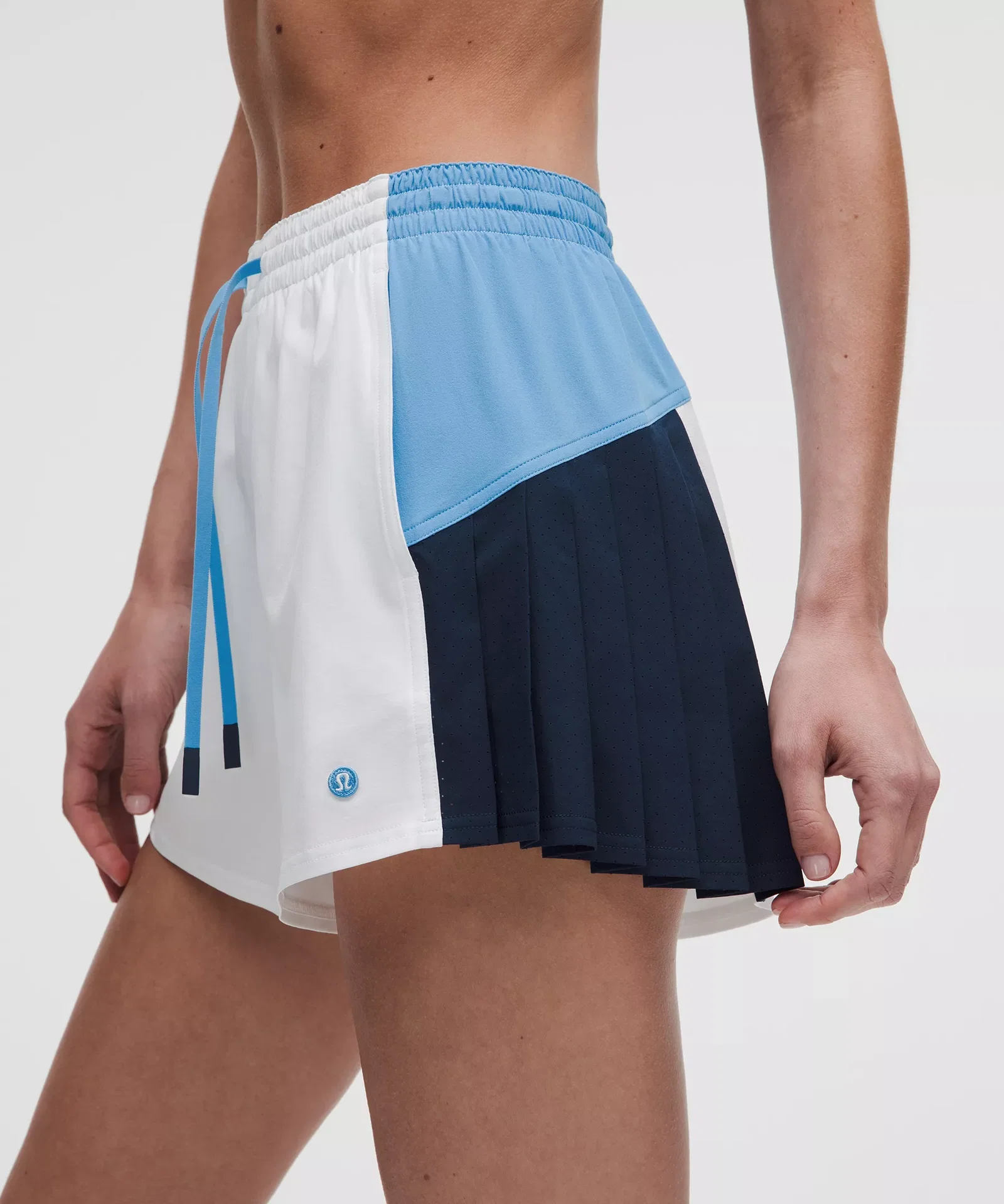 Court Champ Side-Pleat High-Rise Tennis Short 3
