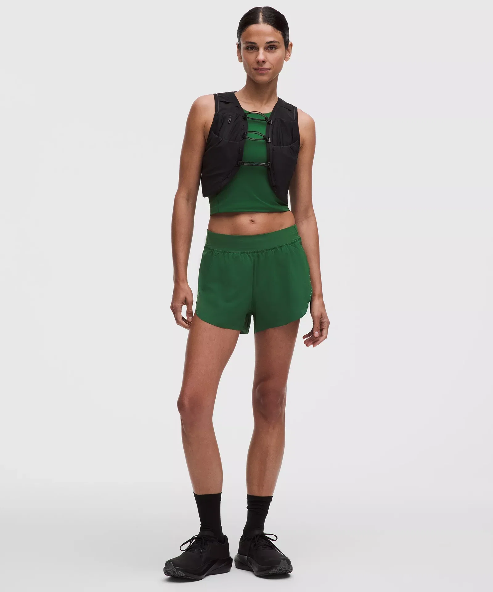 Fast And Free High-Rise Classic-Fit Split Short 3