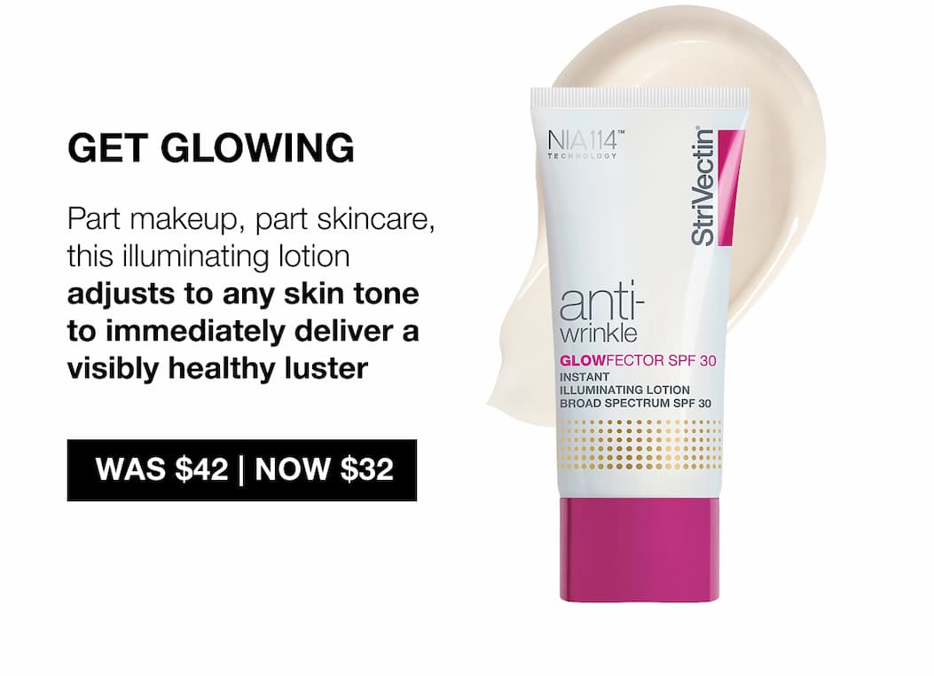 Shop Strivectin Anti-Wrinkle GlowFector SPF 30