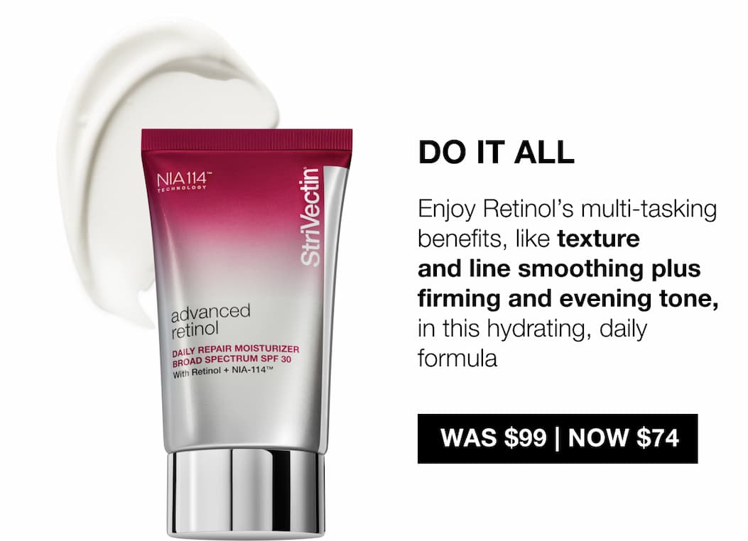 Shop Advanced Retinol Daily Repair Moisturizer SPF 30