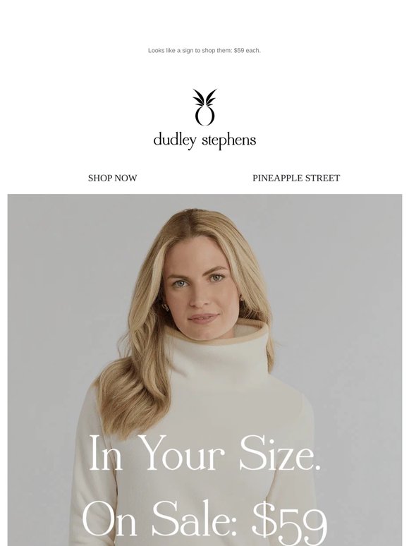 These Sale styles are all in your size.