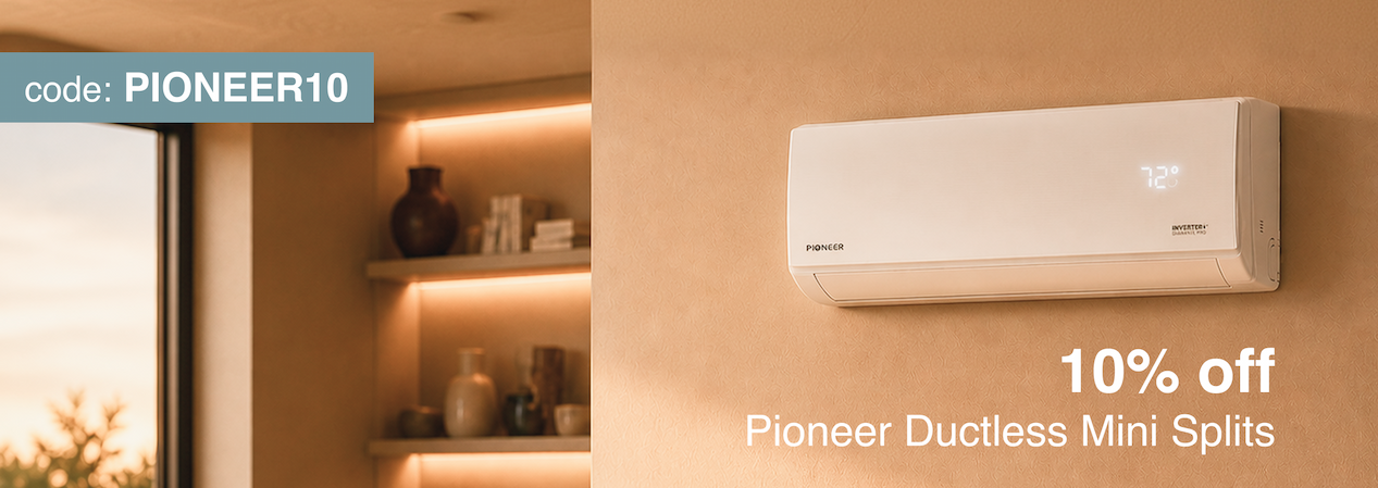 Pioneer Ductless Mini Splits