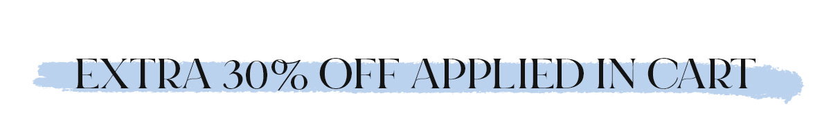 extra 30% off applied in cart