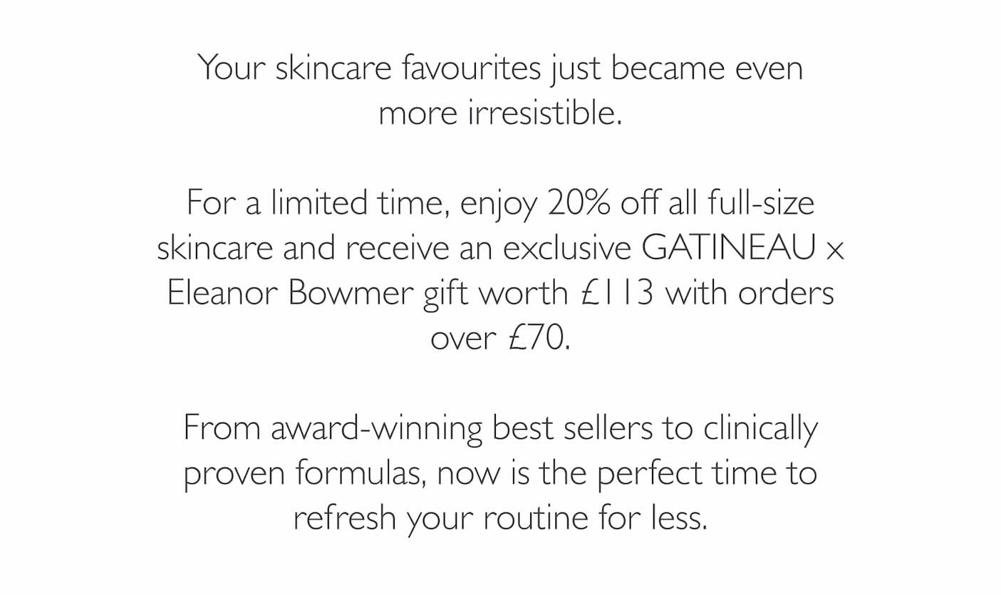 Your skincare favourites just became even more irresistible.