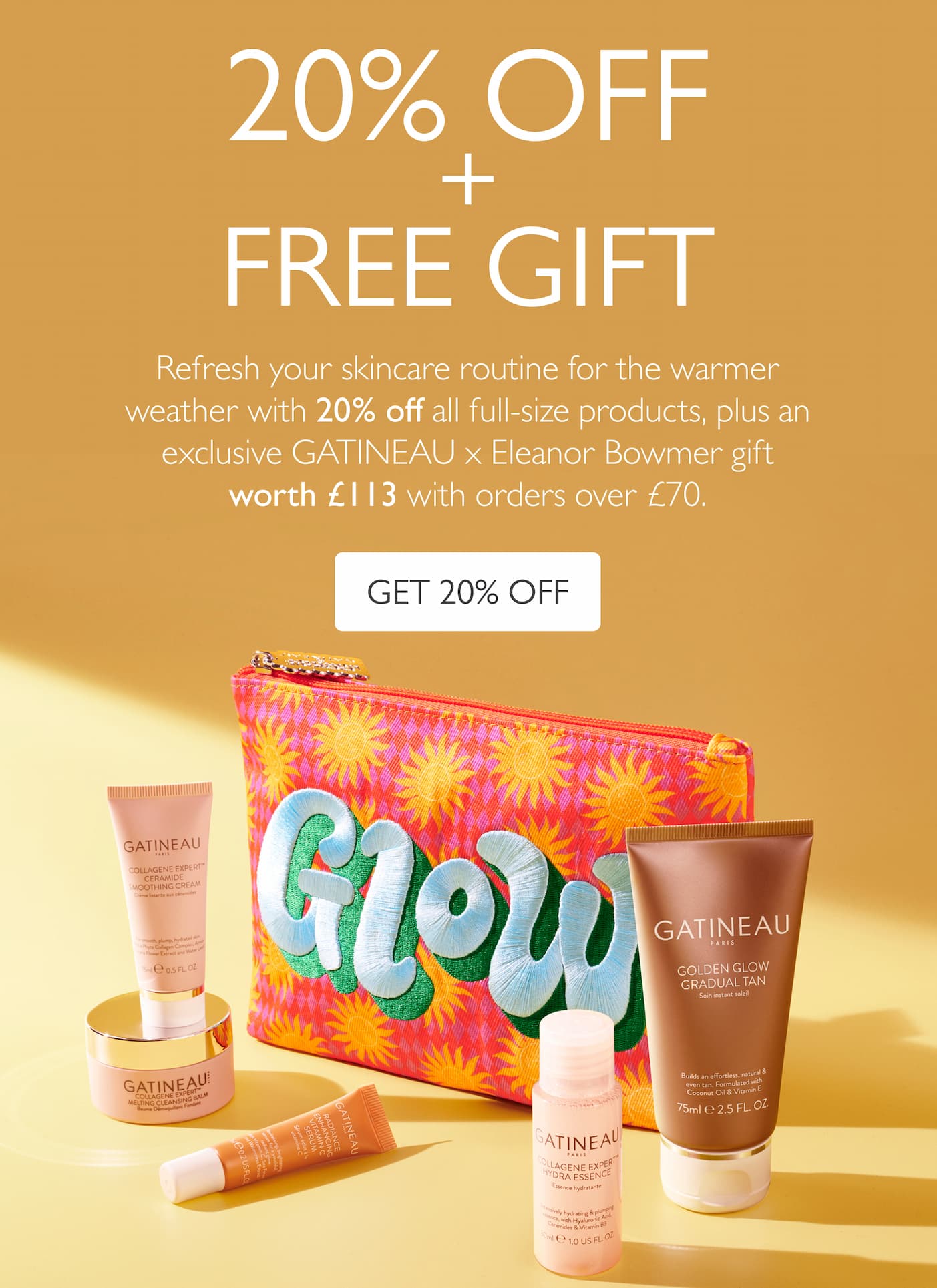20% Off + Free Gift