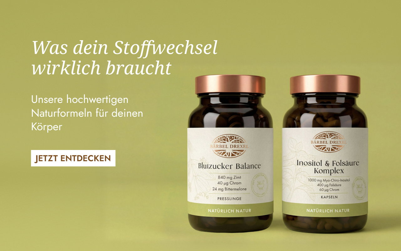 Unterstützung für deinen Stoffwechsel mit Blutzucker Balance und Inositol & Folsäure Komplex