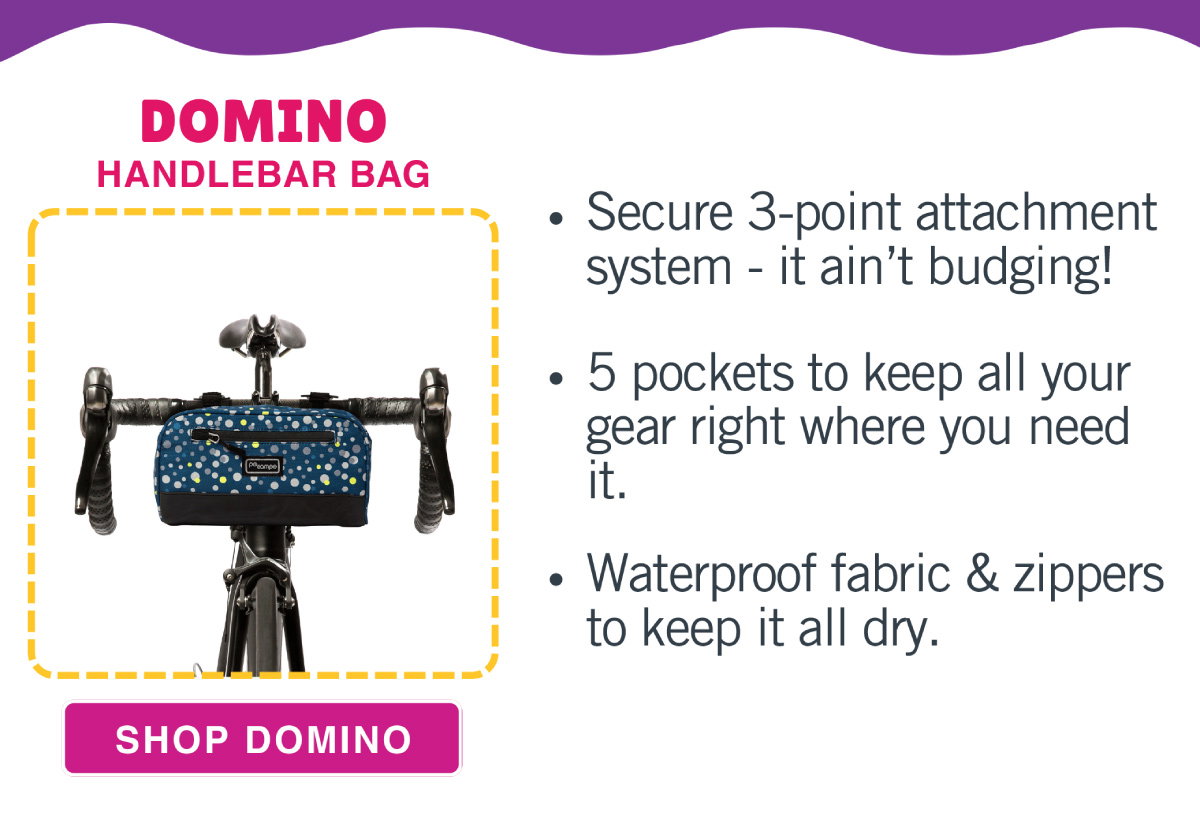 The Domino Handlebar Bag - Now 20% Off