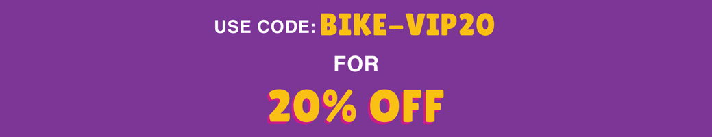 Save 20% with code BIKE-VIP20