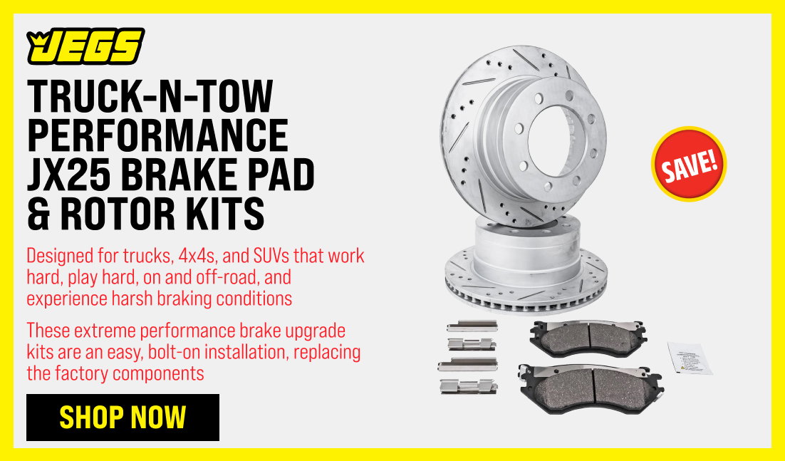 Truck-N-Tow Performance JX25 Brake Pad & Rotor Kits