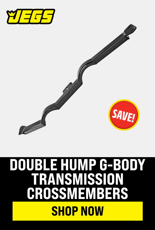 Double Hump G-Body Transmission Crossmembers