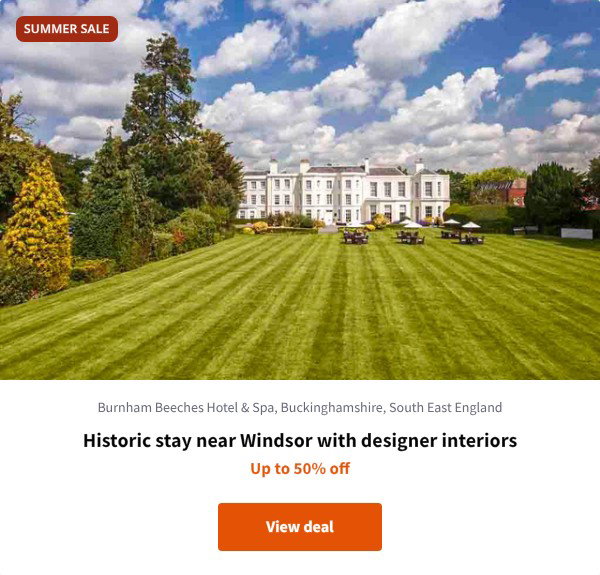 Historic stay near Windsor with designer interiors