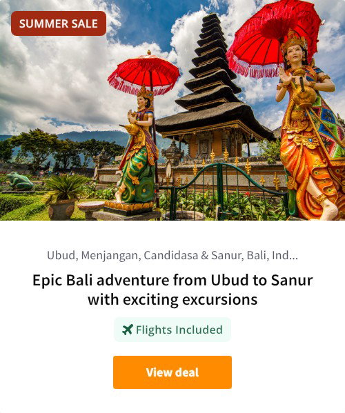Epic Bali adventure from Ubud to Sanur with exciting excursions