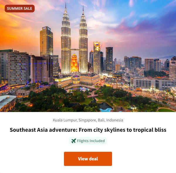 Southeast Asia adventure: From city skylines to tropical bliss