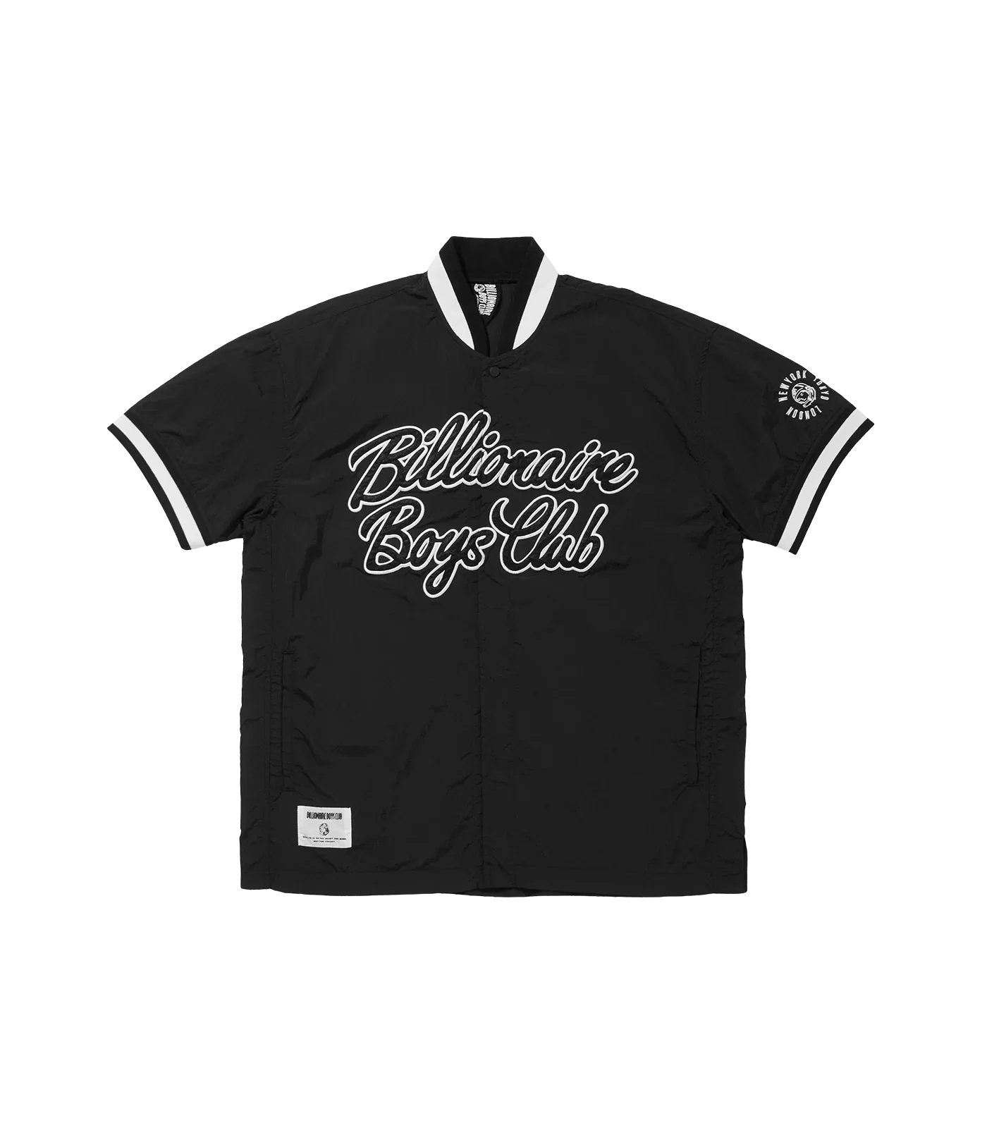 Image of WARM UP SHIRT - BLACK