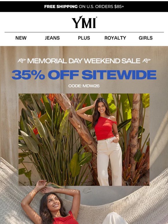 35% Off Sitewide – Memorial Day Sale Starts NOW🇺🇸
