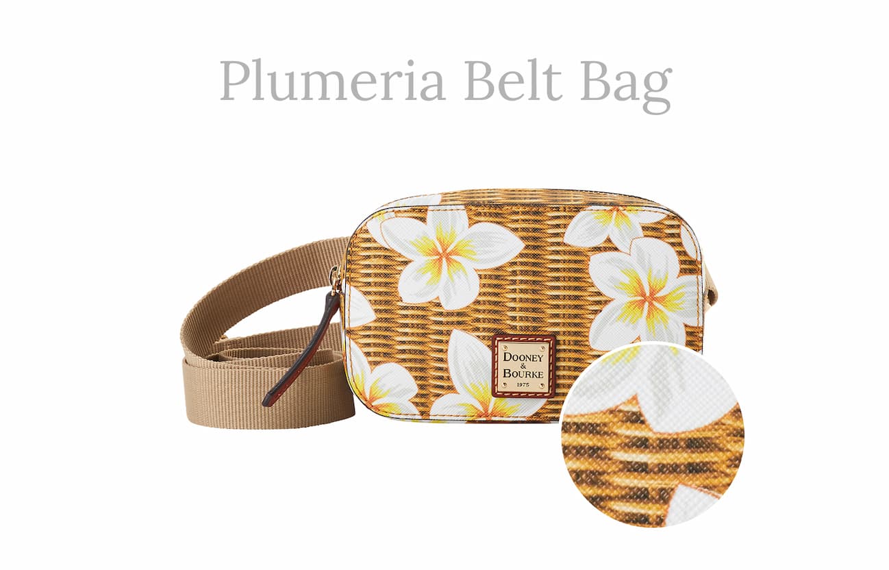 Plumeria Belt Bag