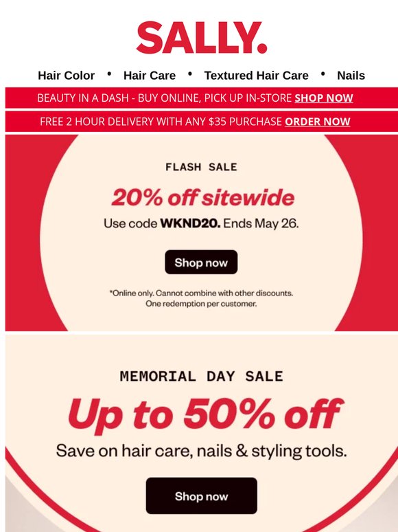 Your Beauty Routine, But on Sale ✨