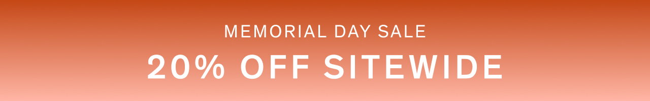 Enjoy 20% Off Sitewide