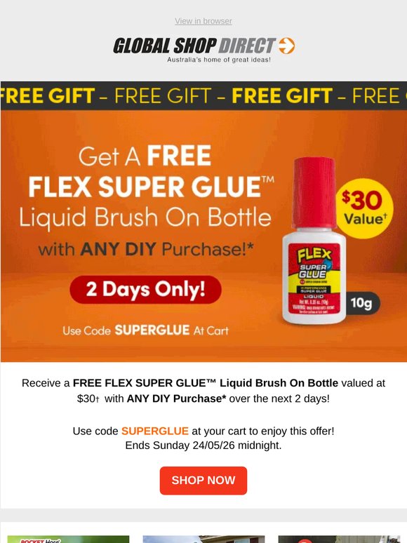 Free Gift With Your DIY Order? Yes Please!