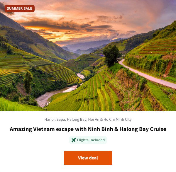 Amazing Vietnam escape with Ninh Binh & Halong Bay Cruise