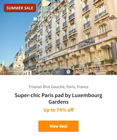 Super-chic Paris pad by Luxembourg Gardens