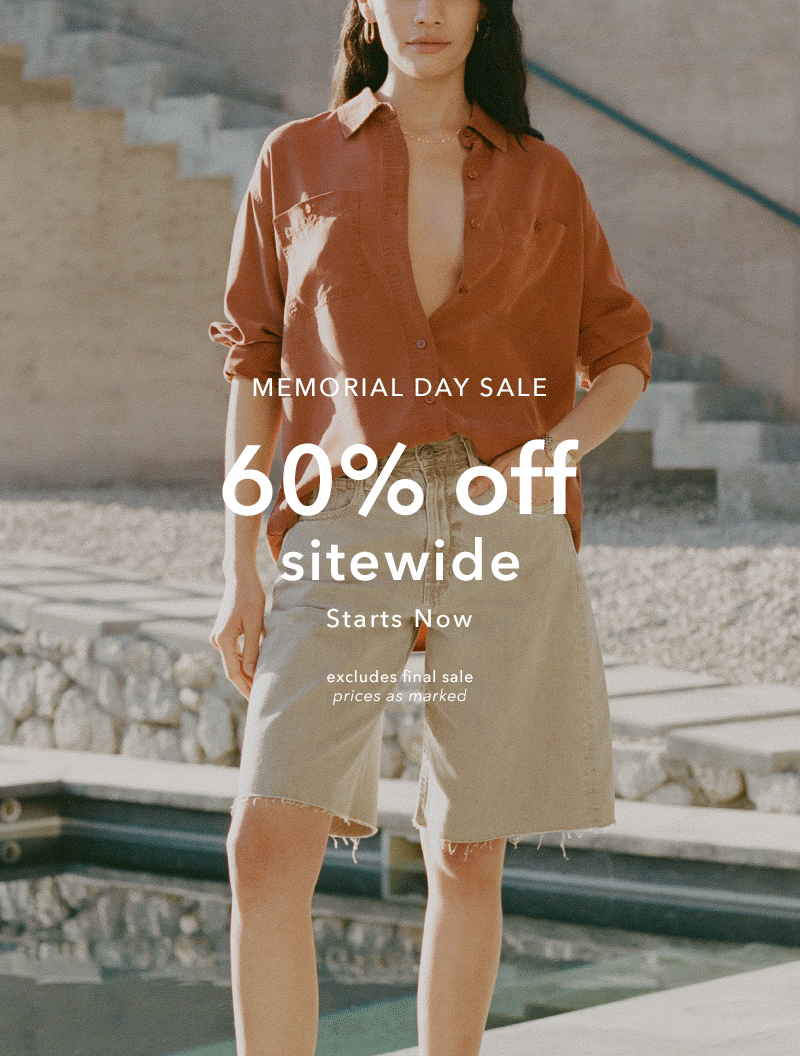 Memorial Day Sale Starts Now