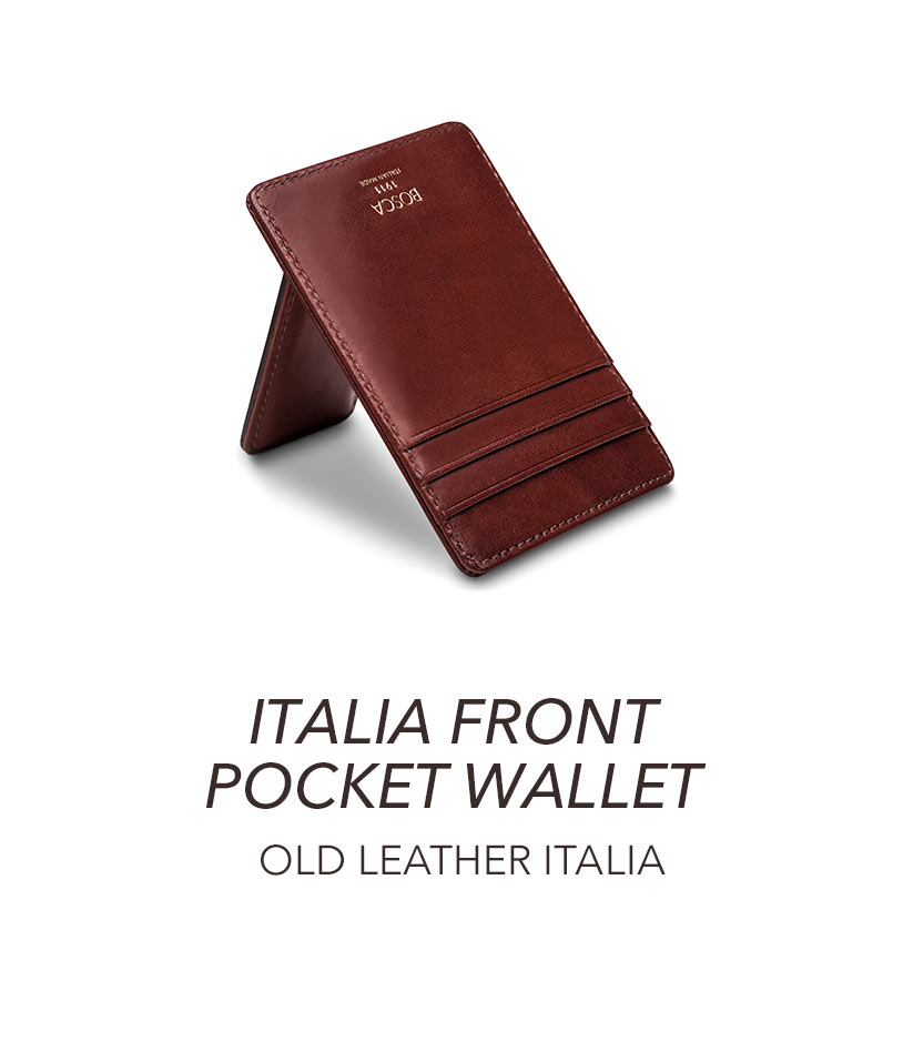 Italia Front Pocket Wallet