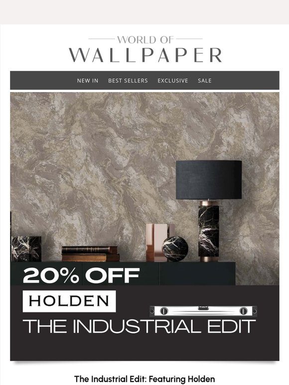 Holden: The Industrial Edit | 20% OFF