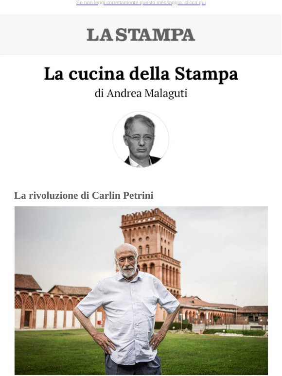 La rivoluzione di Carlin Petrini
