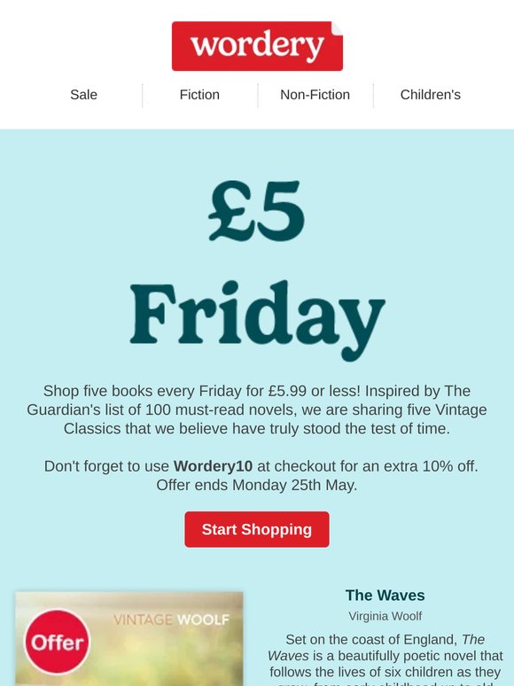 Shop 5 cult classics for less...