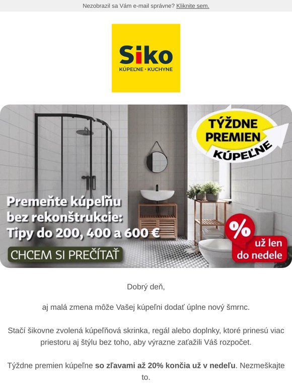 3 tipy na premenu kúpeľne podľa rozpočtu