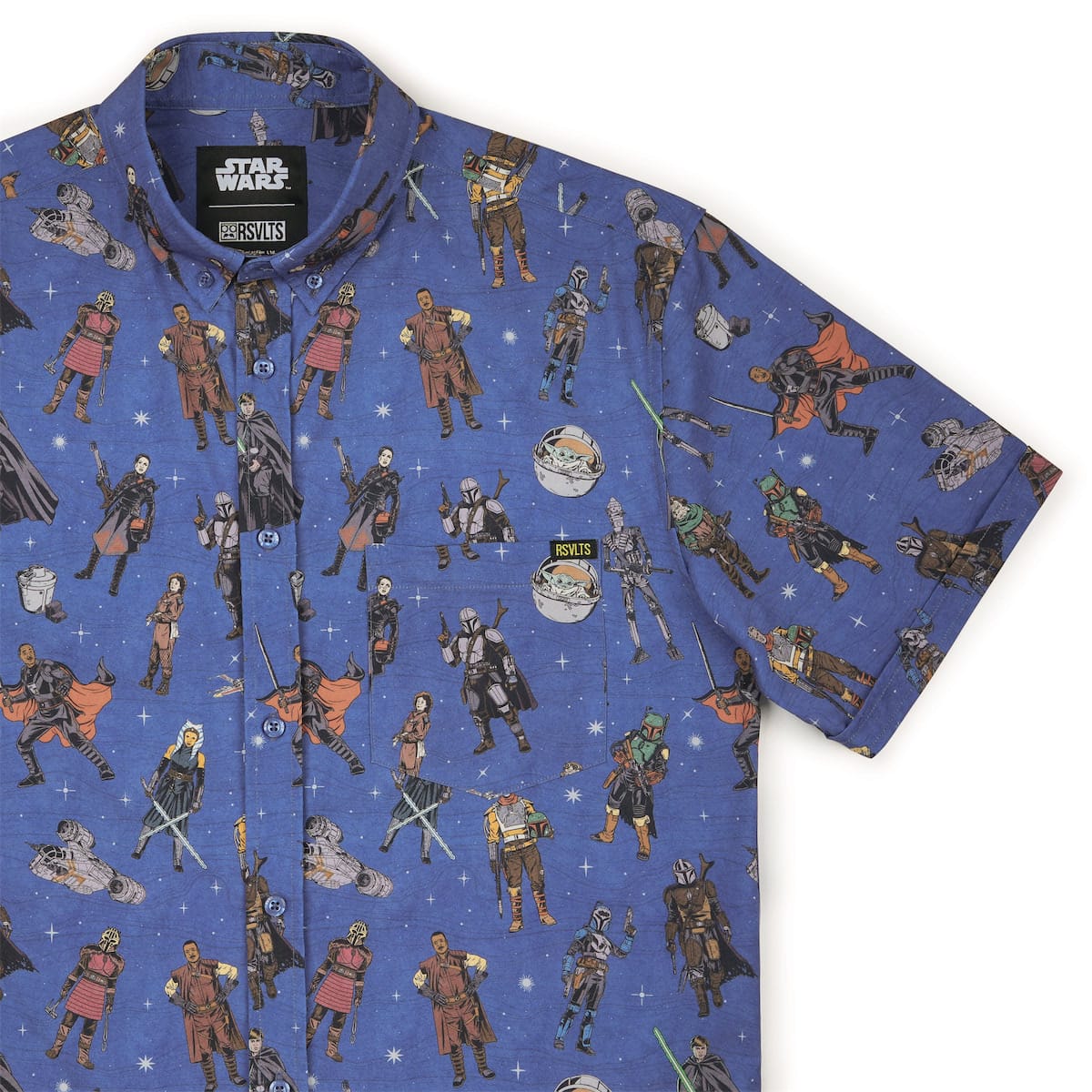 Image of Star Wars™ "Retro Mando" – KUNUFLEX Short Sleeve Shirt