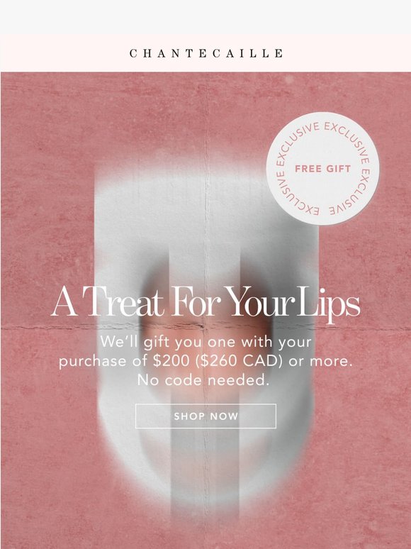 Long Weekend Gift: A Free Lip Potion!
