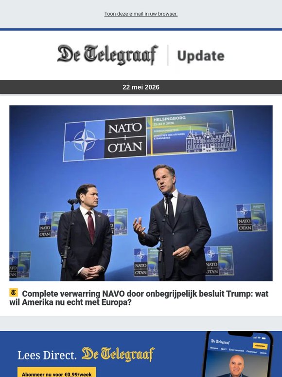 Complete verwarring NAVO door onbegrijpelijk besluit Trump: wat wil Amerika nu echt met Europa?
