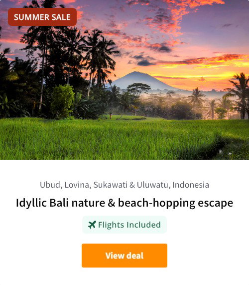 Idyllic Bali nature &amp; beach-hopping escape