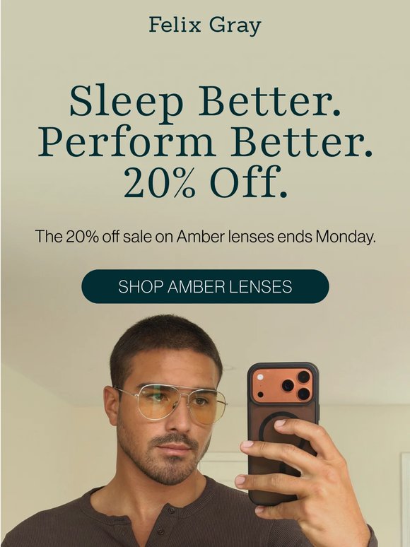 You perform better when you sleep better