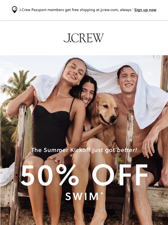 Splash sale! 50% off swim, just added.