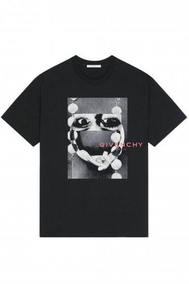 Graphic Print T-Shirt Black