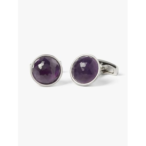 Amethyst Rondo Cufflinks