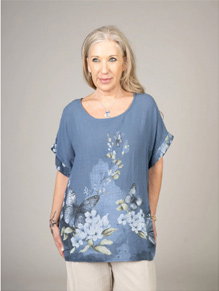 Flowy Short Sleeve Top