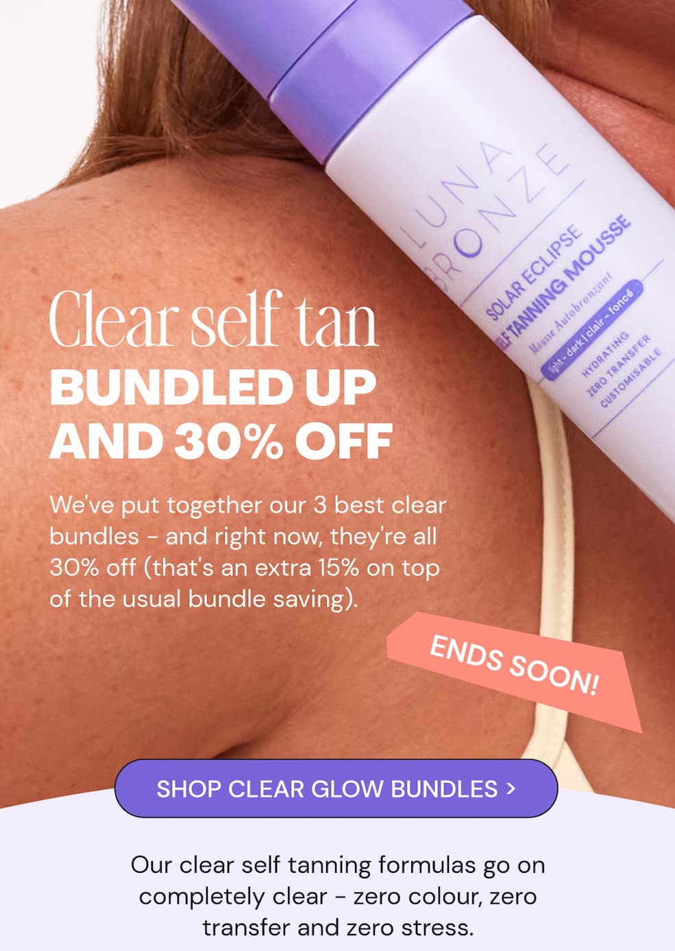 SHOP CLEAR GLOW BUNDLES & SAVE 30% - LIMITED TIME ONLY