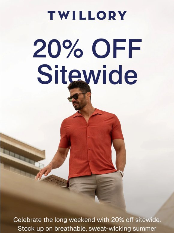 The 20% Off Memorial Day Event 🇺🇸