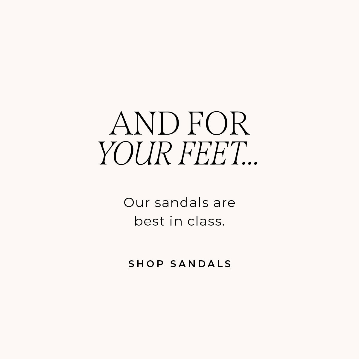 Shop sandals