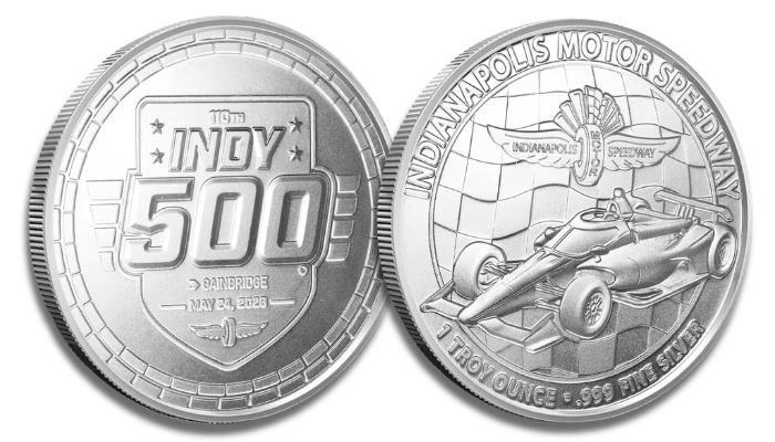 2026 1 oz 110th Running of the Indianapolis 500 Silver Round (New)