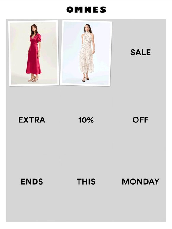 EXTRA 10% OFF SALE