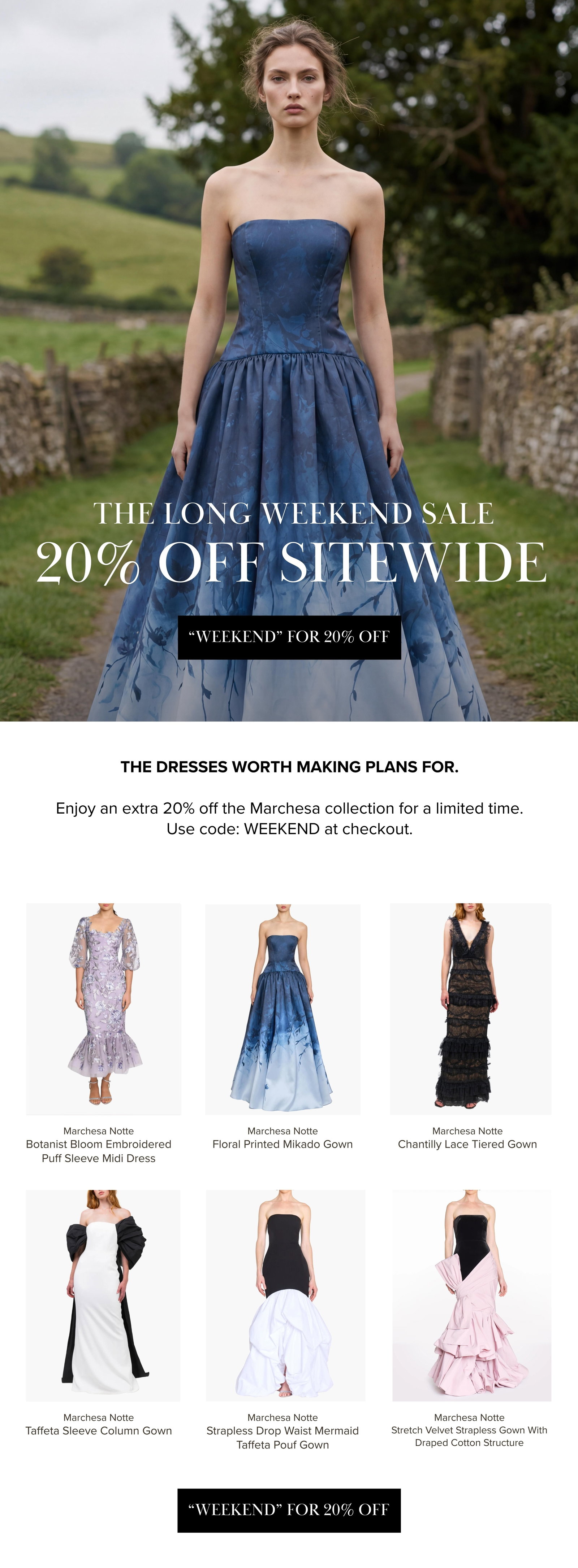 The Long Weekend Edit