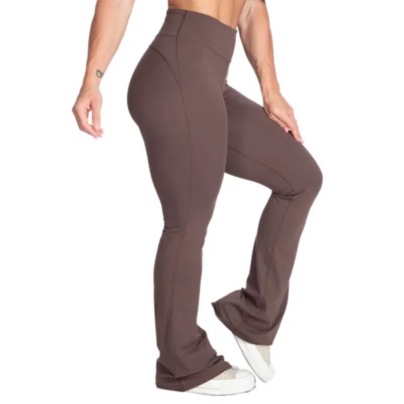 Image of Better Bodies Flare Pants Timber Brown*